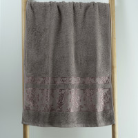 Полотенце махровое 50х90 Cestepe Orkide Коричневый