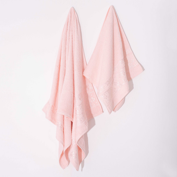 Полотенце махровое 50х90 Cestepe Orkide Нежно-Розовый