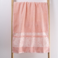 Полотенце махровое 50х90 Cestepe Orkide Персиковый