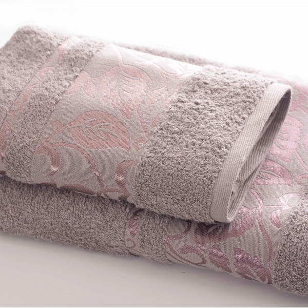 Полотенце махровое 50х90 Febo Floslu Yaparak Коричневый