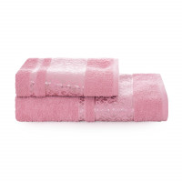 Полотенце махровое 70х140 Febo Menekse Нежно-розовый