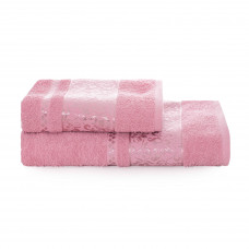 Полотенце махровое 50х90 Febo Menekse Нежно-розовый