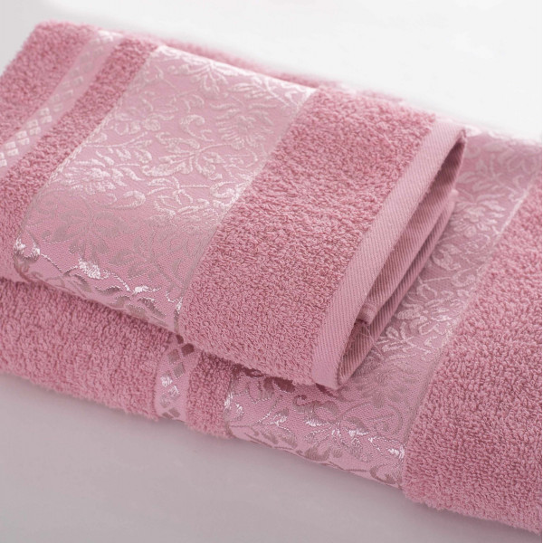 Полотенце махровое 70х140 Febo Menekse Нежно-розовый