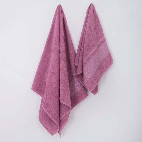 Полотенце махровое 50х90 Febo Menekse Розовый
