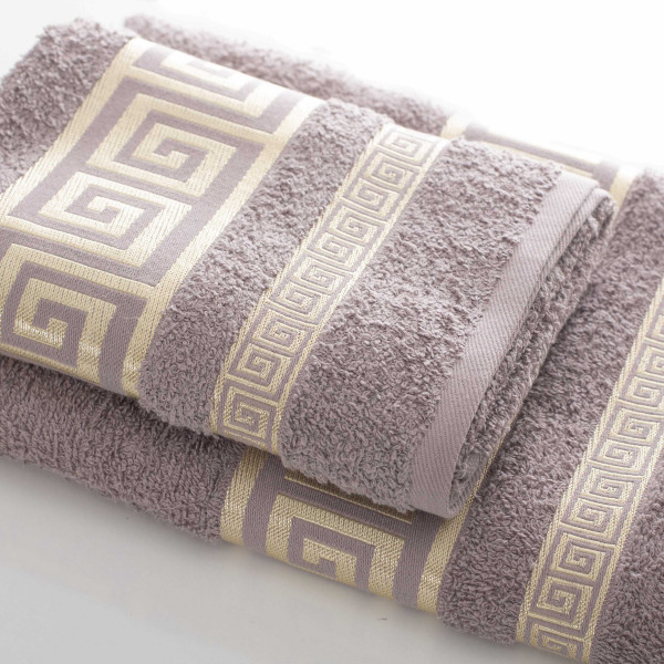 Полотенце махровое 50х90 Febo Grek Серый