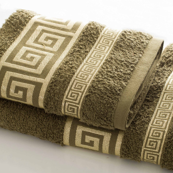 Полотенце махровое 50х90 Febo Grek Болотный