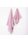Полотенце махровое 50х90 Luisa Pink Damask Серо-розовый