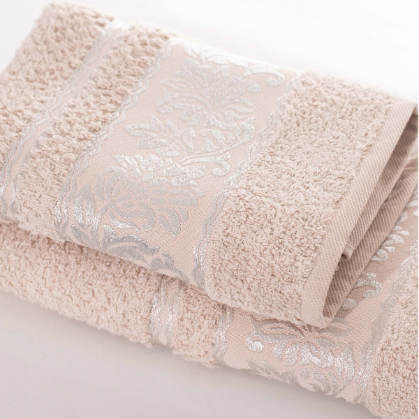 Полотенце махровое 70х140 Luisa Sumbul Бежевый