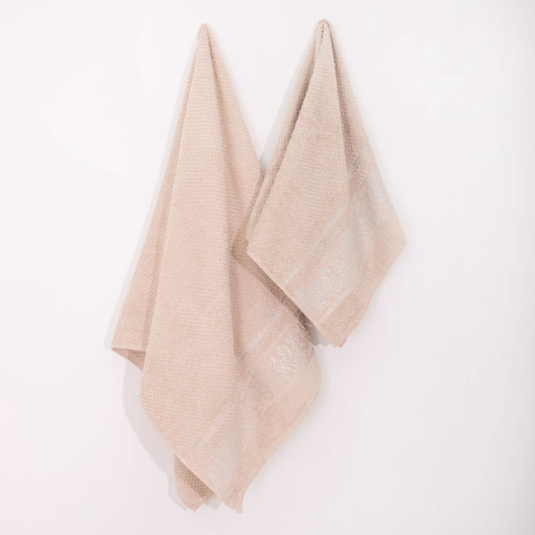 Полотенце махровое 70х140 Luisa Sumbul Бежевый