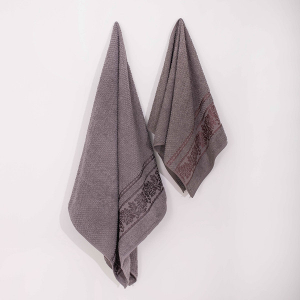 Полотенце махровое 50х90 Luisa Sumbul Темно-Коричневый