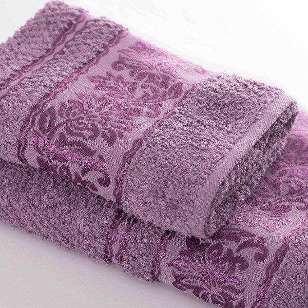 Полотенце махровое 70х140 Luisa Sumbul Фиолетовый