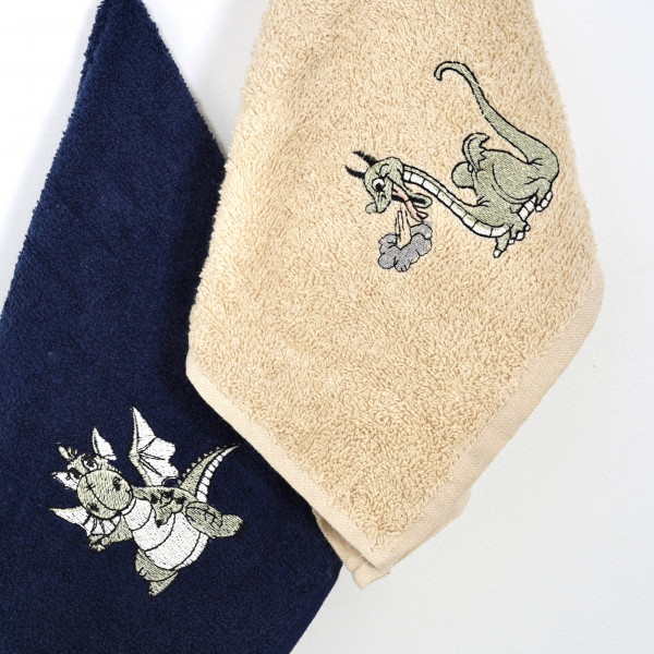 Набор полотенец махровых 30х50 Дракоша