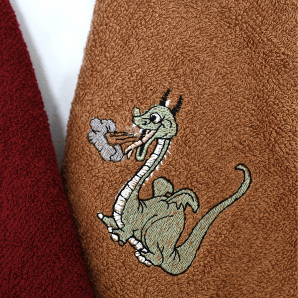 Набор полотенец махровых 30х50 Дракоша