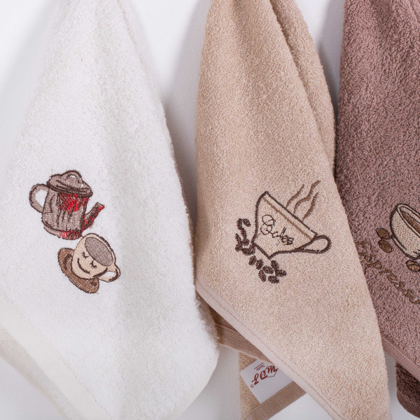 Набір рушників махрових 30х50 Espresso