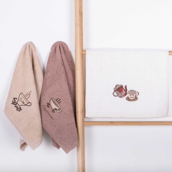 Набір рушників махрових 30х50 Espresso