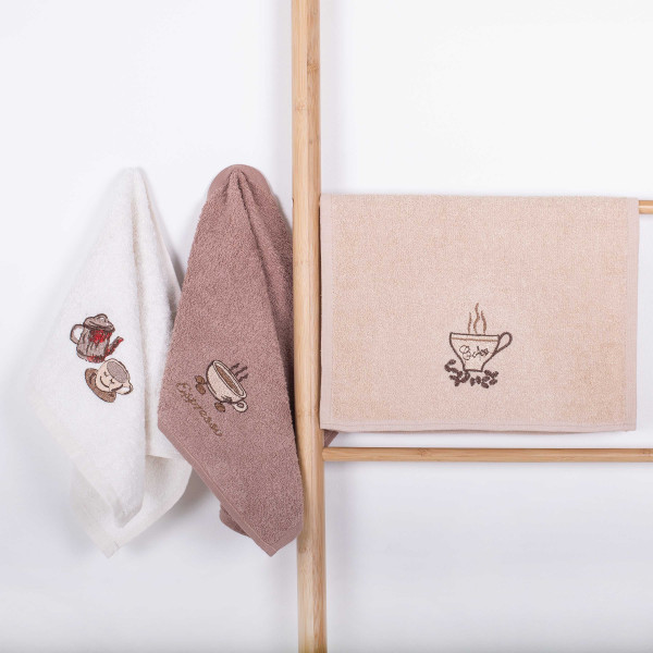 Набір рушників махрових 30х50 Espresso