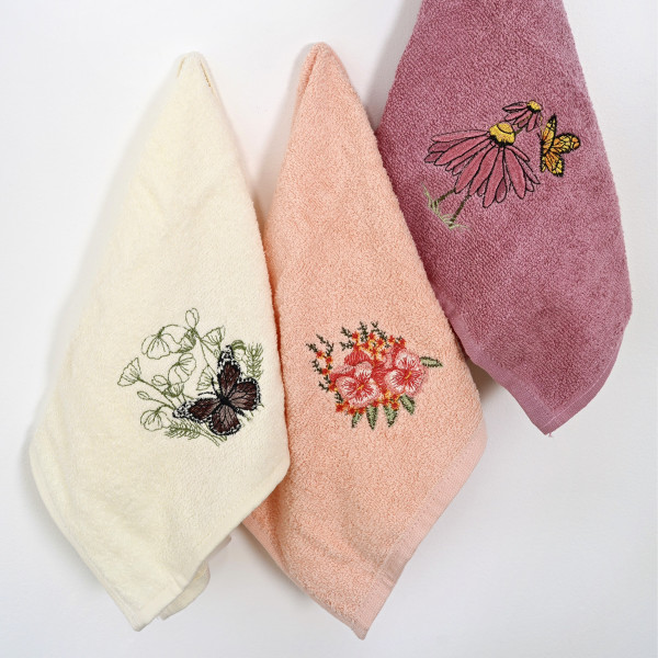 Набір рушників махрових 30х50 Gulcan Метелик