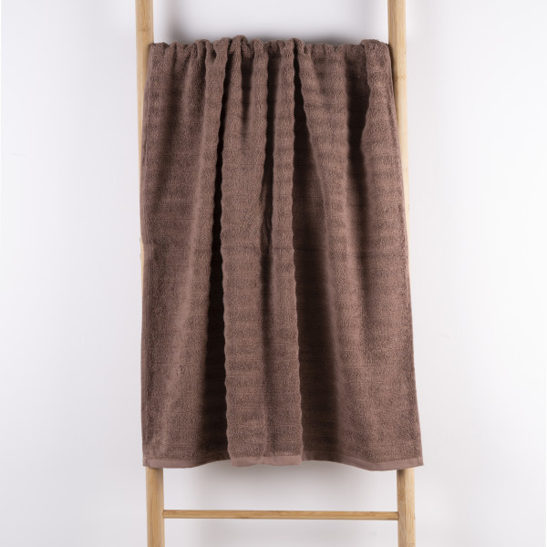 Полотенце махровое 70х140 Бабл Коричневый