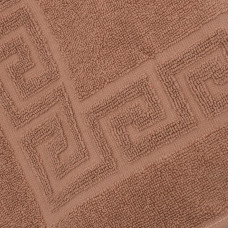 Коврик для ног махровый 50х70 Терракотовый