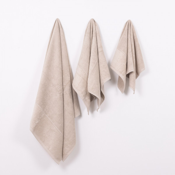 Полотенце махровое 40х70 Миладо Бежевый