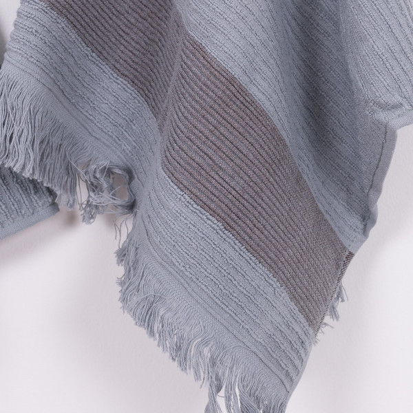 Полотенце махровое 40х70 Осло Серо-голубой