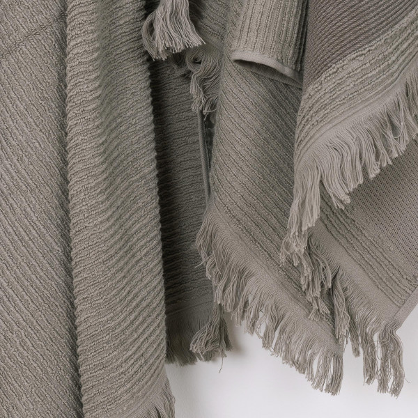 Полотенце махровое 70х140 Осло Серо-оливковый