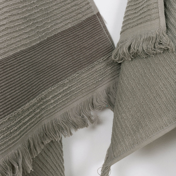 Полотенце махровое 70х140 Осло Серо-оливковый