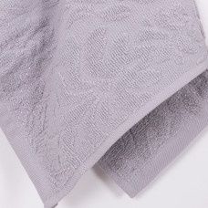 Полотенце махровое 30х60 Жаккардовое Серый