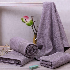 Полотенце махровое Aisha 70х140 Bondi Пепельно-розовый