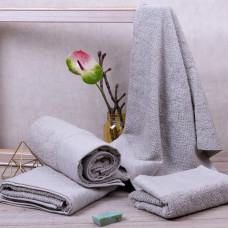 Полотенце махровое Aisha 70х140 Bondi Светло-серый