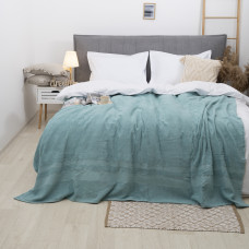 Простынь махровая Aisha 150х200 Бирюзовый