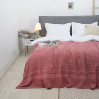 Простынь махровая Aisha 150х200 Коралловый