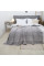 Простирадло махрове Aisha 200х220 Сірий