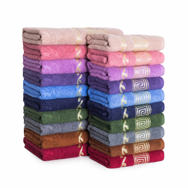 Полотенце махровое 70х140 Parisa Caesar Зеленый