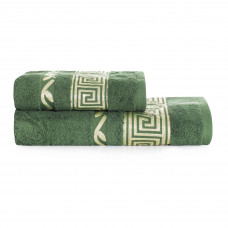Рушник махровий 70х140 Parisa Caesar Зелений