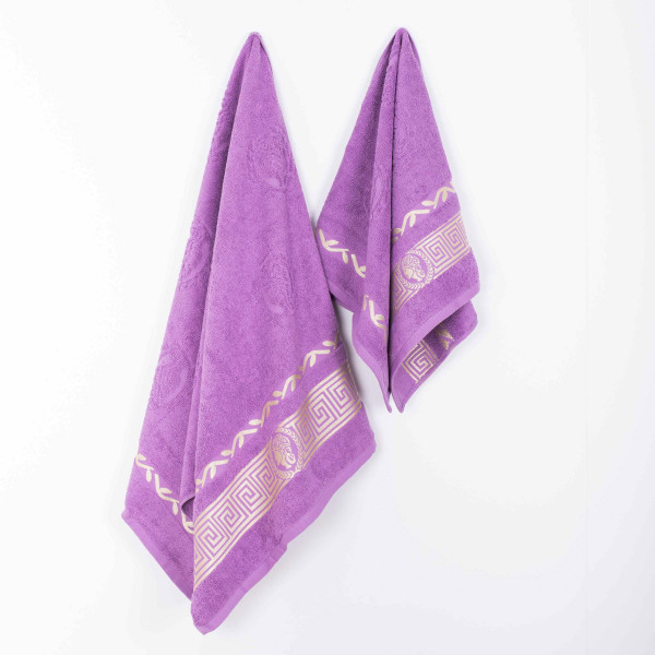 Полотенце махровое 70х140 Parisa Caesar Сиреневый