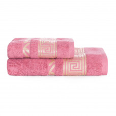 Рушник махровий 70х140 Parisa Caesar Рожевий