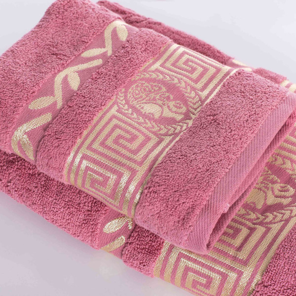 Полотенце махровое 70х140 Parisa Caesar Розовый