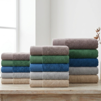 Полотенце махровое 40х70 Viluta Бордюр Соты Графит