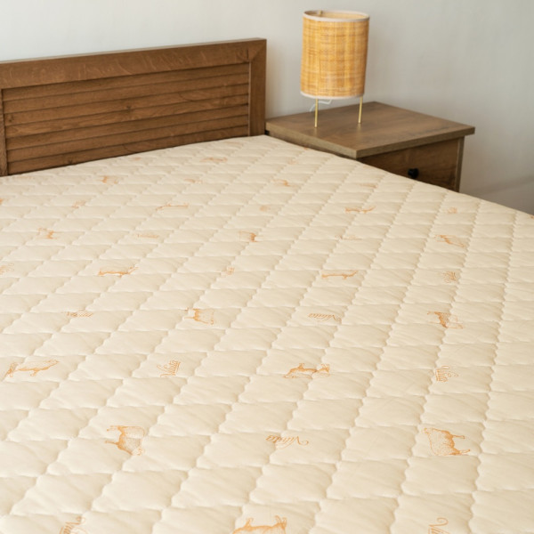 Тонкий матрас Usleep Duo Wool 140х200