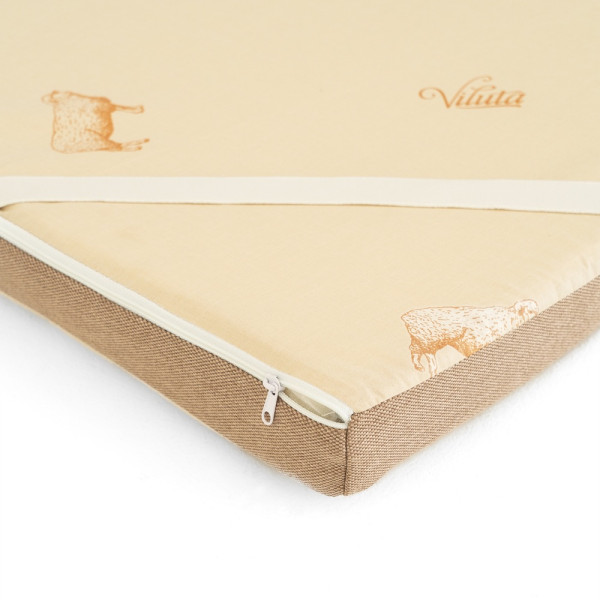 Тонкий матрас Usleep Duo Wool 140х200