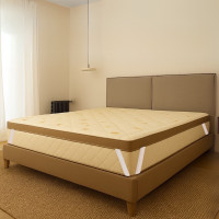 Тонкий матрац Usleep Duo Wool 90х200
