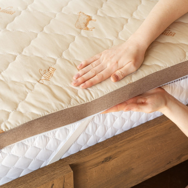 Тонкий матрас Usleep Duo Wool 140х200