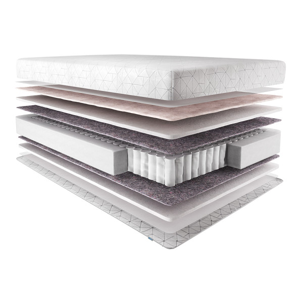 Пружинний ортопедичний матрац Usleep PhytoLife Organic Linen 160x200