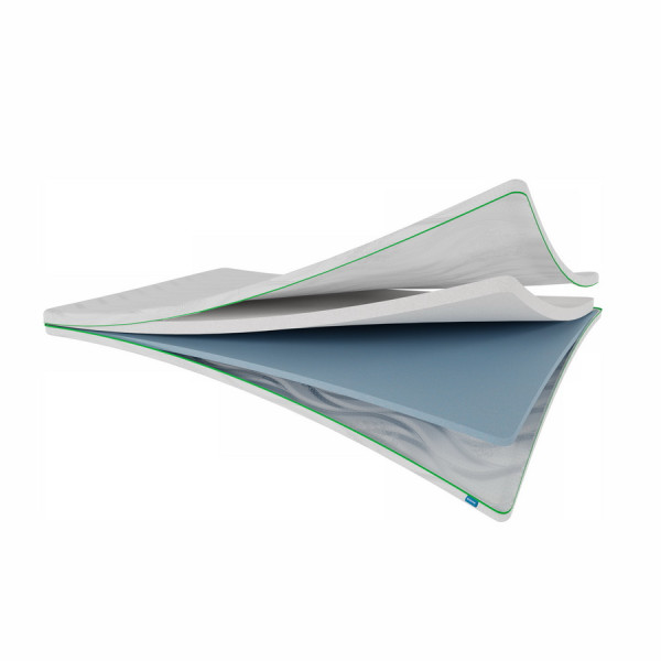 Тонкий матрас топпер Usleep Sleep Roll Green 110х190