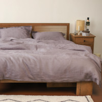 Комплект постельного белья Вилюта Евро Лён Фиолетовый