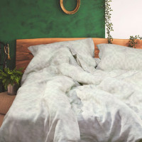 Комплект постельного белья Вилюта  Евро Лён Геометрия